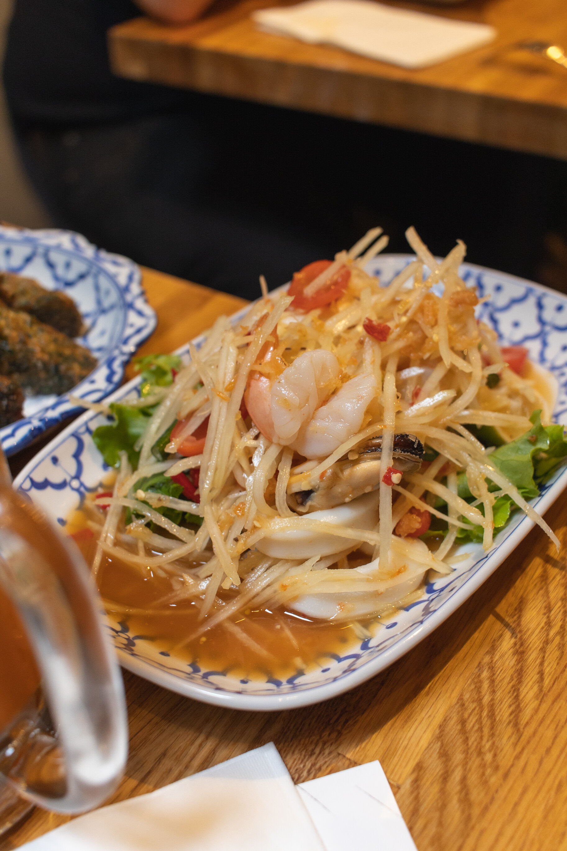 green papaya salad